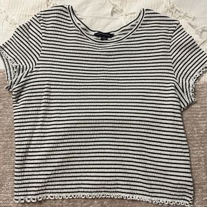American eagle smocked baby tee. Size medium.